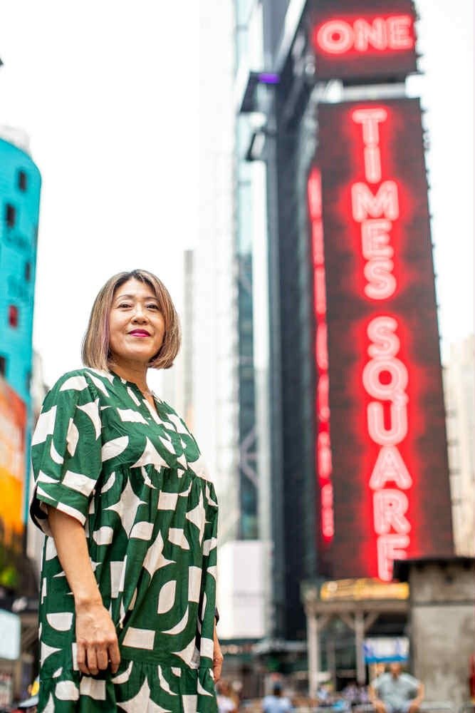 きよこ at Times Square